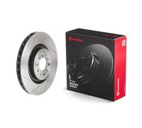 Brembo Disque de frein 9878021 - avant ventilé rainuré haute teneur en carbone - 1 pièce