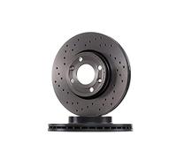 BREMBO 09.9078.1X 2x Disque de frein Avant Ø260mm Hauteur: 44mm Épaisseur: 22mm perforé/ventilé de l'intérieur