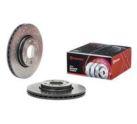 Brembo 09.9078.2X Disque de Frein Avant Xtra avec peinture UV, lot de 2