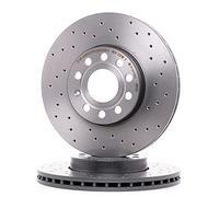 Brembo Disque de frein 0991451X avant – perforé, ventilé – 1 pièce