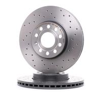 Brembo Disque de frein 0991451X avant – perforé, ventilé – 1 pièce