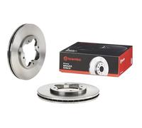 2x Disque de frein ventilé de l'intérieur 09.9611.14 BREMBO pour ROVER 600 I