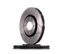 BREMBO 09.9619.75 2x Disque de frein Avant Ø283mm Hauteur: 34mm Épaisseur: 26mm ventilé de l'intérieur rainuré