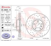 BREMBO 09.9922.1X Disque de frein pour BMW