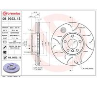 BREMBO 09.9923.1S Disque de frein