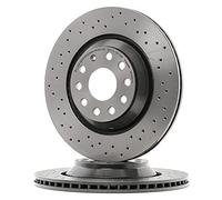 BREMBO 09.A200.1X 2x Disque de frein Arrière Ø310mm Hauteur: 48mm Épaisseur: 22mm perforé/ventilé de l'intérieur
