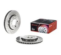 Brembo Disque de frein XTRA LINE 09.A652.1X Perforé/ventilé pour Audi TT 1.8 (1998-2006) – 1 pièce