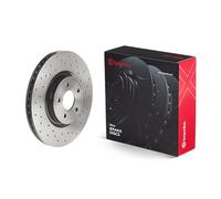 Brembo Disque de frein Xtra 09.A728.1X Vernis UV – 1 pièce (vendu à l'unité)