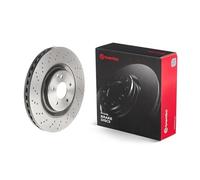 Disque de frein BREMBO 09A73111 avant, ventilé, à haute teneur en carbone, 1 pièce