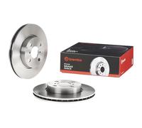 Brembo Disque frein Avant 09.A913.14 - 2x Ø258mm H46 Ép22mm ventilé - Yaris P9 3/5 portes Charade