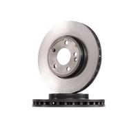 Disque de frein BREMBO 09B34441 avant, ventilé, à haute teneur en carbone, 1 pièce