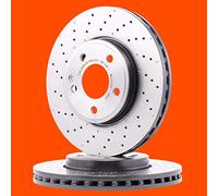 Brembo Disque de frein 09B43651 - avant ventilé à haute teneur en carbone - 1 pièce