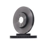 BREMBO 09.B588.21 2x Disque de frein Avant Ø278mm Hauteur: 45mm Épaisseur: 25mm ventilé de l'intérieur Compatible avec FORD Fiesta Mk5 3/5 portes JH1, JD1, JH3, JD3