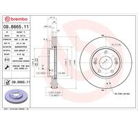 Disque de frein BREMBO 09.B665.11