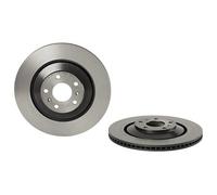 Brembo – Disque de frein 09C13711 arrière, ventilé, haute teneur en carbone, 1 pièce