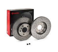 BREMBO 09.C349.1X 2x Disque de frein Avant Ø294mm Hauteur: 45mm Épaisseur: 22mm perforé/ventilé de l'intérieur Compatible avec BMW X1 F48 2 Gran Tourer F46 2 Active Tourer F45, MINI 3/5 portes F56