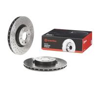 Brembo 09.C645.11 - Disque de frein avec peinture UV (lot de 2) - Avant