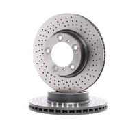 Disque de frein BREMBO 09C88011 avant, ventilé, à haute teneur en carbone, 1 pièce
