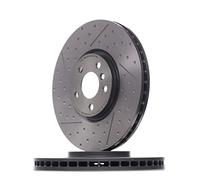 BREMBO 09.D179.21 2x Disque de frein Avant Ø335mm Hauteur: 45mm Épaisseur: 30mm ventilé de l'intérieur & rainuré/perforé