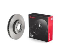 Disque de frein BREMBO 09D21111 avant, ventilé, à haute teneur en carbone, 1 pièce