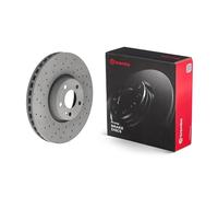 Brembo Disque de frein 09D52923 – avant ventilé, à haute teneur en carbone – 1 pièce