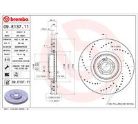 BREMBO 09.E137.11 Disque de frein pour MERCEDES-BENZ