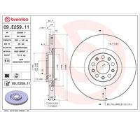 BREMBO 09.E259.11 Disque de frein pour MASERATI
