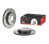 Brembo 09.R122.11 - Disque de Frein Arrière avec revêtement anti-corrosion UV - Jeu de 2 disques