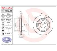 BREMBO 2X Disque De Frein Arrière Ø262 Mm Pour Hyundai Ioniq AE 1.6 GDi Hybride