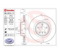 BREMBO 2X Disque De Frein Arrière Ø370 Mm Ventilé Pour BMW 7 Série F01 F02 F03