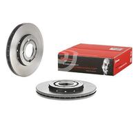 BREMBO 2x Disque de Frein Avant Ø256 MM Aéré Internement pour VW Up 121 122 BL1