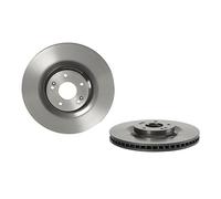 BREMBO 2X Disque De Frein Avant Ø345 Mm Ventilé Pour Hyundai I30 PDE PD 2.0