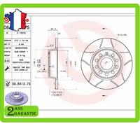 Brembo Disque de frein 5Q0615601D
