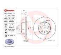 BREMBO Disques De Frein Avant Compatible Pour BMW 3 Série Touring 320d 320i