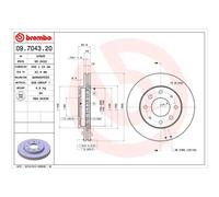 BREMBO Disques De Frein Avant Pour Mitsubishi Space Runner 1.8 2.0 16V Hyundai