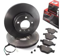 Brembo Disques de Frein Doublure Ensemble + Contact D'Usure Avant pour BMW 3er