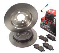 Brembo Disques de Frein Doublure Ensemble + Contact D'Usure Avant pour Mercedes