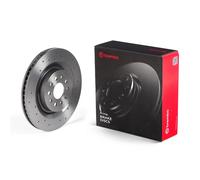Brembo Disques de Frein Intérieurs Aérée Ø345mm pour Maserati Ghibli M157