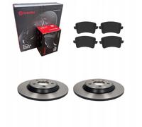 BREMBO Disques de Frein + Plaquettes Arrière AUDI A4 B8 A5 8F7 8TA 8T3 Q5