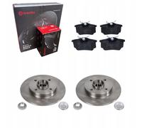BREMBO Disques de Frein + Plaquettes Arrière CITROEN DS4 C4 II PEUGEOT 308 I ...