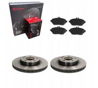 BREMBO Disques de Frein + Plaquettes Avant MERCEDES CLA C117 A W176 B W246 W242