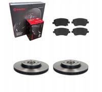 BREMBO Disques de Frein + Plaquettes Avant OPEL AGILA B SUZUKI SPLASH SWIFT III