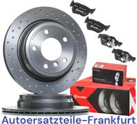 BREMBO Disques de Frein + Plaquettes BMW Série 1 E81 E87 Série 3 E90 E91 E92 ...