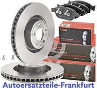 BREMBO Disques de Frein + Plaquettes de Frein AVANT AUDI A6 Allroad C7 3.0...