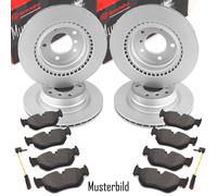 Brembo Ensemble Complet de Freins avant Arrière pour Mercedes A W176