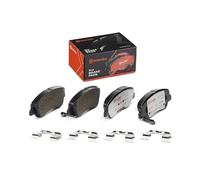 BREMBO Jeu de garnitures de frein, frein à disque P18025X Compatible avec: HYUNDAI ACCENT IV Stufenheck, ACCENT V Stufenheck, i20 III, KIA RIO III, RIO III Hatchback Van, RIO III Stufenheck, RIO IV