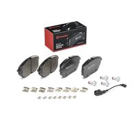 BREMBO Jeu de garnitures de frein, frein à disque P85188