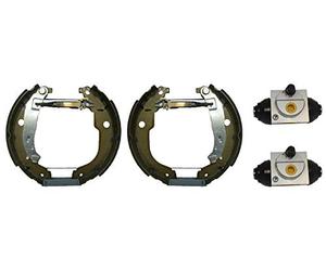 BREMBO K 61 086 Mâchoire et Accessoire de Frein | Compatible avec: CITROËN C3 II, DS3, DS3 Cabriolet, PEUGEOT 207, 207 Kasten/Schrägheck, 207 SW