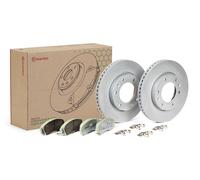 BREMBO KT 10 019 Disques et plaquettes de freins