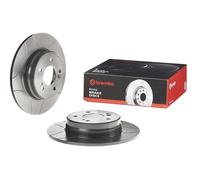 Brembo Max 08.7211.76 - Disque de Frein Arrière - Jeu de 2 disques
